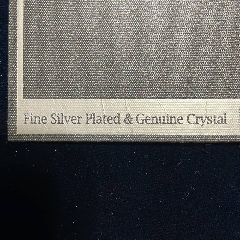 Genuine Crystal Ring size 8 by Silver Radiance Genuine Crystal Ring 🆕RARE Ring - Picture 8 of 9